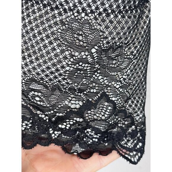 Torrid Bra Floral 46DDD Black Sexy Lace Plunge Push Up Neutral Feminine Staple - Picture 9 of 12